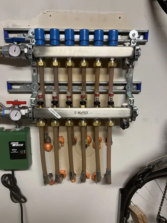 Plumber performing Leak Detection at a residential property in North Middleton